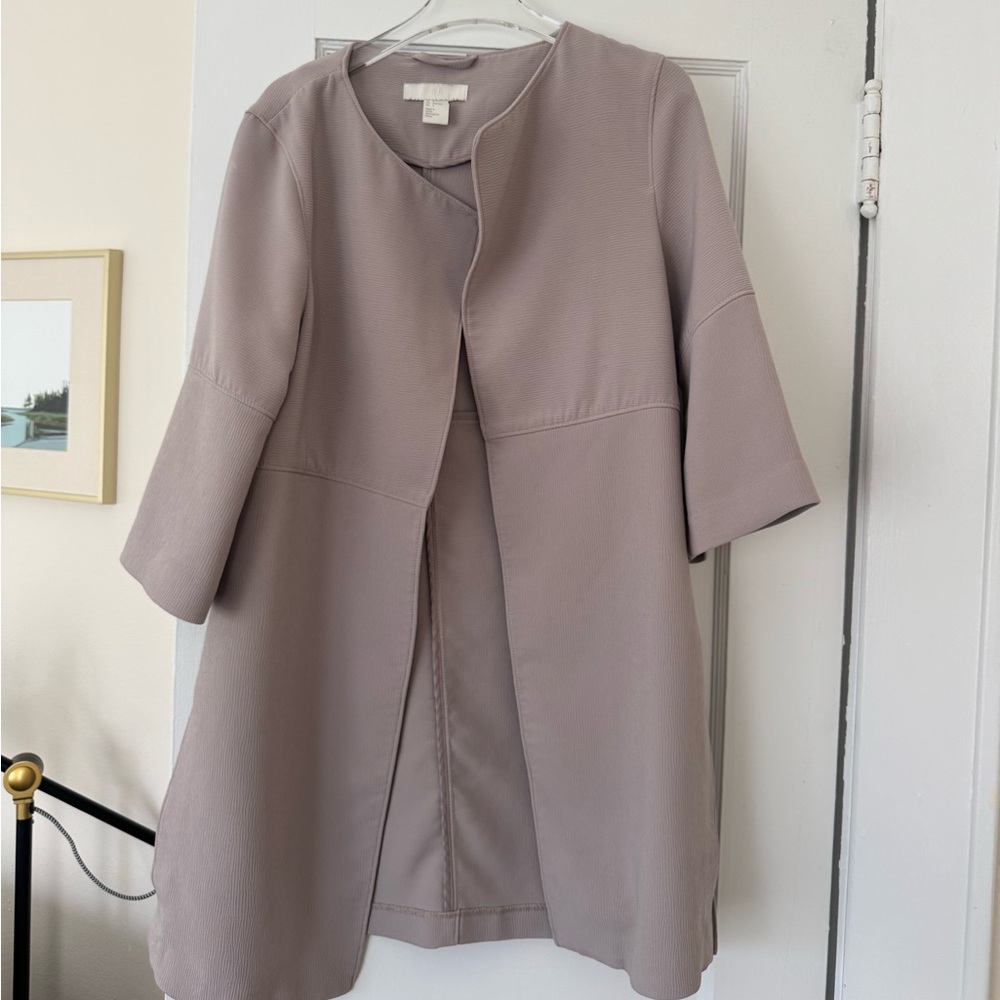 H&M Light Purple Textured Cardigan